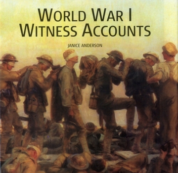 Hardcover World War I Witness Accounts Book