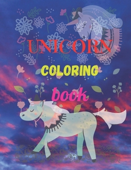 Paperback Unicorn Coloring Book: A beautiful unicorn coloring book with amazing design;33 pages Book