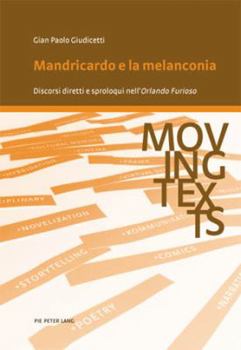 Paperback Mandricardo e la melanconia [Italian] Book