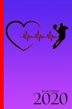 Paperback Baketball 2020: Great calendar for everyone who loves it basketball Scheduler and notebook for one year. Book