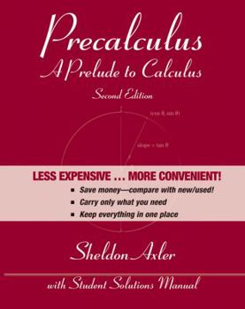 Loose Leaf Precalculus, Binder Ready Version: A Prelude to Calculus Book