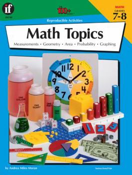 Paperback Math Topics, Grade 7-8 Book