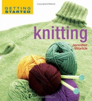 Hardcover Getting Started Knitting Book