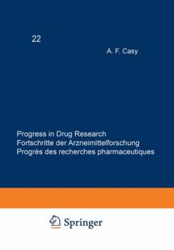 Paperback Progress in Drug Research / Fortschritte Der Arzneimittelforschung / Progrès Des Recherches Pharmaceutiques Book