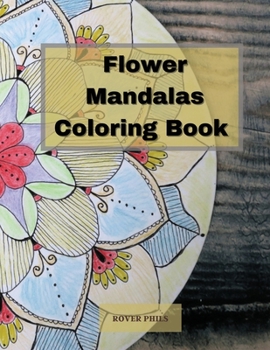 Paperback Flower Mandalas Coloring book