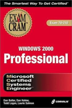 Paperback Exam Bram MCSE Windows 2000 Professional Book