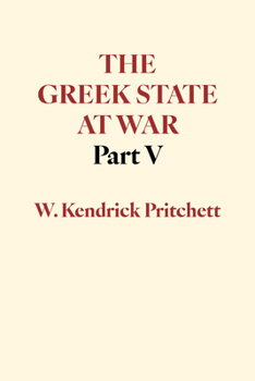 Hardcover The Greek State at War, Part V Book
