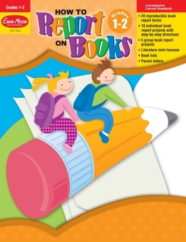 Paperback How to Report on Books, Grade 1 - 2 Teacher Resource Book