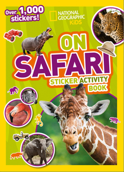 Mass Market Paperback Ngk Safari Sticker Activity Book (Special Sales UK Edition): Over 1,000 Stickers! Book