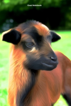 Goat Notebook: A5 Lined Notepad - Journal for Women, Men, Teens and Kids. A Beautiful Gift Idea for Animal Lover