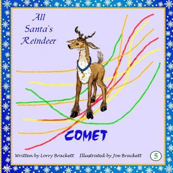 Paperback All Santa's Reindeer, Comet Book