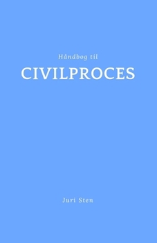 Paperback Håndbog til civilproces [Danish] Book