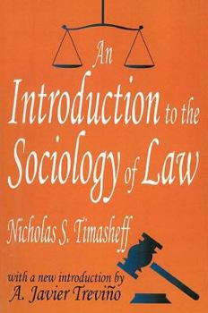 An Introduction to the Sociology of Law (Law and Society Series.)