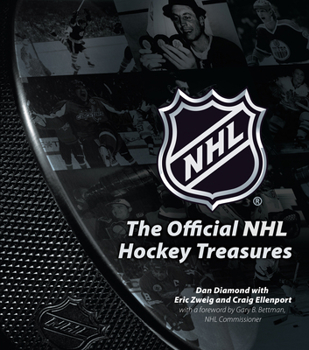 Hardcover The Official NHL Hockey Treasures: Stanley Cup Finals, Team Rivalries, Collectibles Book