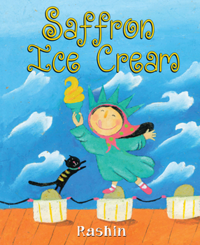 Hardcover Saffron Ice Cream Book