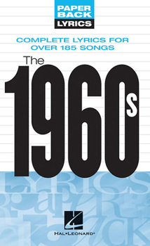 Paperback The 1960s: Paperback Lyrics Book