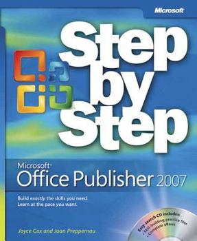 Paperback Microsoft Office Publisher 2007 Step by Step [With CDROM] Book