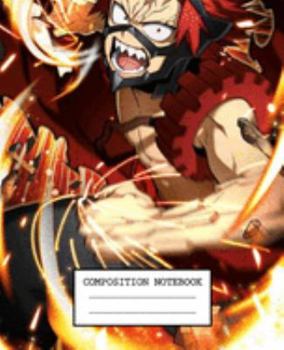 Composition Notebook: My Hero Academia Soft Glossy Cover Wide Ruled Lined Pages Book 7.5 x 9.25 Inches 110 Pages