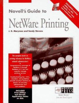 Hardcover Novell's Guide to Netware Printing Book