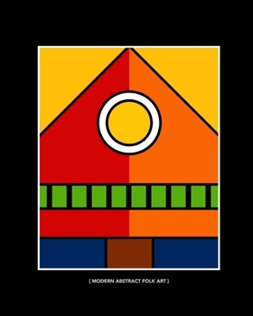 Paperback Modern Abstract Folk Art Book