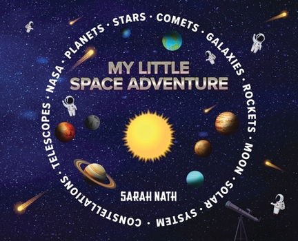 Hardcover My Little Space Adventure Book