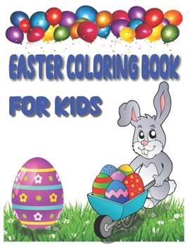 Paperback Easter Coloring Book for Kids: Ages 1-4: Toddlers & Preschool Book
