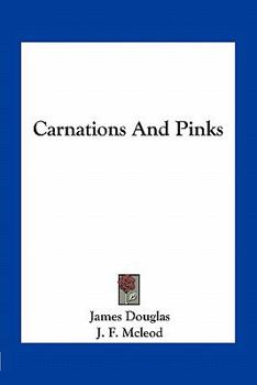 Paperback Carnations And Pinks Book