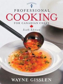 Hardcover Professional Cooking for Canadian Chefs Book
