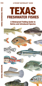 Paperback Texas Freshwater Fishes: A Folding Guide to Native and Introduced Species Book