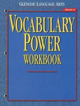 Paperback Vocabulary Power Workbook: Grade 6 (Glencoe Language Arts) Book