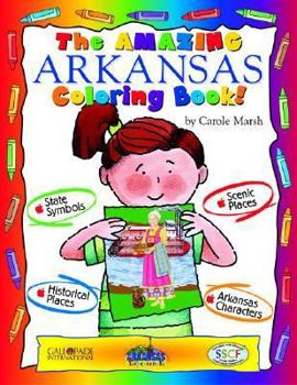 Paperback Awesome Arkansas Color Bk Book