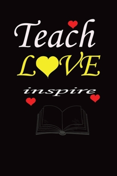 Teach L VE inspire: A hiking planner gift for teacher.