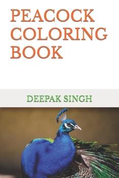 Paperback Peacock Coloring Book