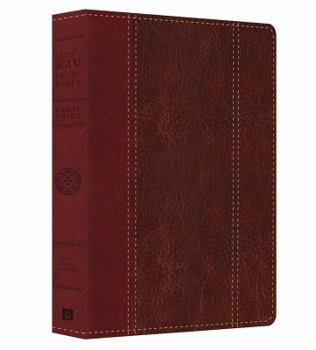 Imitation Leather Large Print Study Bible-KJV [Large Print] Book