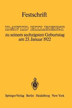 Paperback Festschrift: Zu Seinem Sechzigsten Geburtstag Am 23.Januar 1922 [German] Book