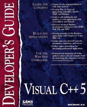 Paperback Visual C++ 5.0 Developer's Guide Book