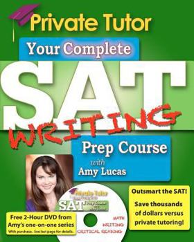 Paperback Private Tutor - Writing Book - Complete SAT Prep Course Book