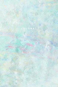 Paperback Journal: Pearl Effect Notebook: 120-Page Lined - Turquoise Iridescent Mermaid Book