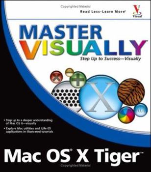 Paperback Master Visually Mac OS X Tiger Book