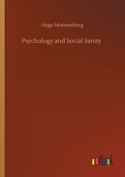 Paperback Psychology and Social Sanity Book