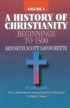 Hardcover A History of Christianity, Vol. 1: Beginnings to 1500 Book