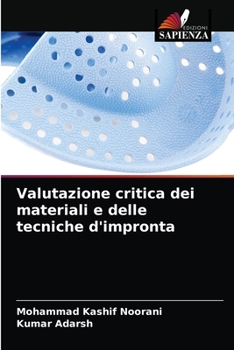 Paperback Valutazione critica dei materiali e delle tecniche d'impronta [Italian] Book