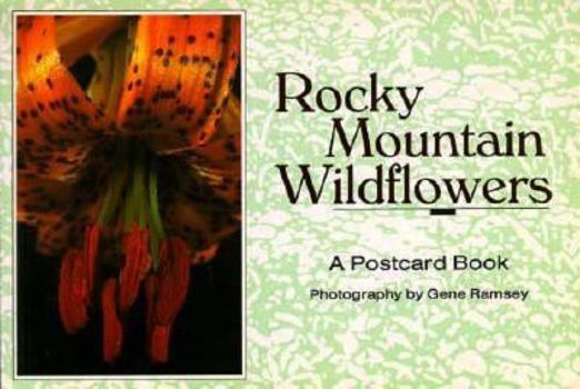 Paperback Rocky Mountain Wildflowers-Postcard Book