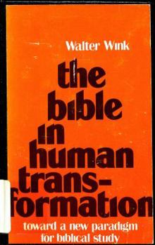 Paperback Bible in Human Transformation Book