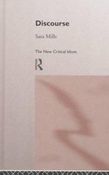 Paperback Discourse (The New Critical Idiom) Book