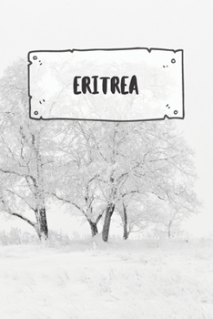 Paperback Eritrea: Ruled Travel Diary Notebook or Journey Journal - Lined Trip Pocketbook for Men and Women with Lines Book