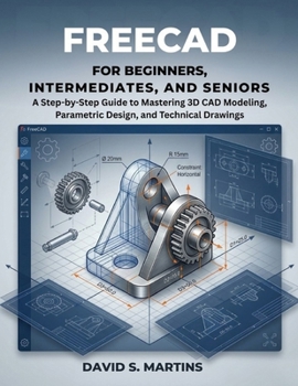 Paperback Freecad for Beginners, Intermediates, and Seniors: A Step-by-Step Guide to Mastering 3D CAD Modeling, Parametric Design, and Technical Drawings Book