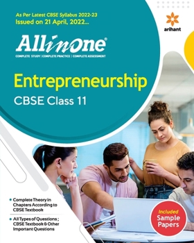 Paperback AIO CBSE Entrepreneurship 11th Book