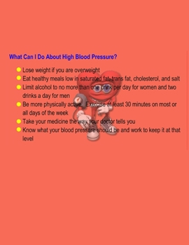 What Can I Do About High Blood Pressure: Blood Pressure Tracker | Hypertension Log | Silent Killer Logbook | Systolic Diastolic Measurement | Blood Sugar Track