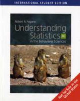 Paperback Understanding Statistics in the Behaviorial Sciences Book